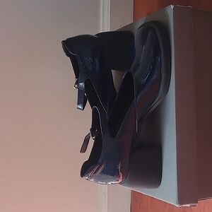 Vagabond blue mary janes